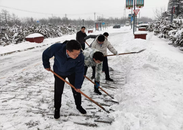 时博官方网站_时博（中国）一站式服务官网
组织全体员工扫雪除冰(图2)